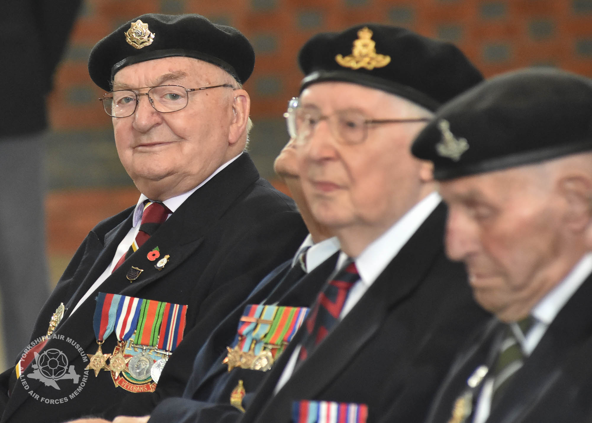 Presentation of the Legion d'Honneur ceremony held at the Yorkshire Air Museum, Elvington, on Sunday 22nd September, 2016. Picture David Harrison / Yorkshire Air Museum.