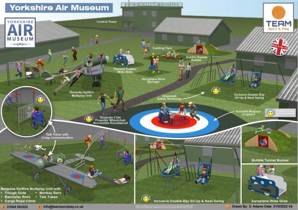 Yorkshire Air Museum Playground gets green light graphic